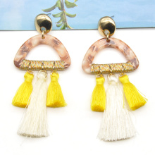 2021 Mina factory spring summer collection unique new design gold tassel earrings women